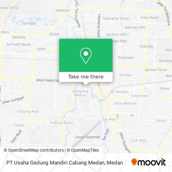 PT Usaha Gedung Mandiri Cabang Medan map