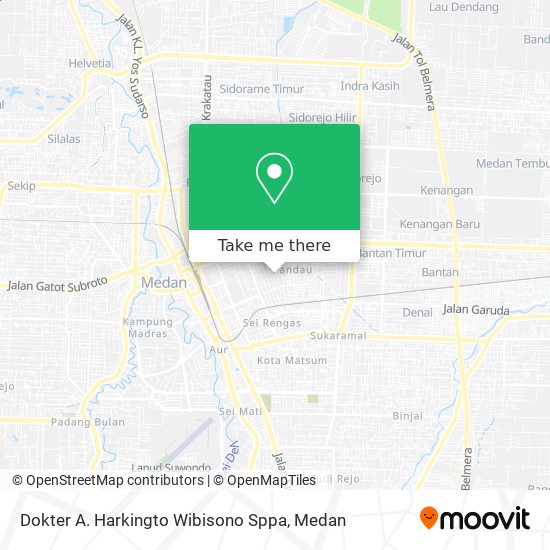 Dokter A. Harkingto Wibisono Sppa map