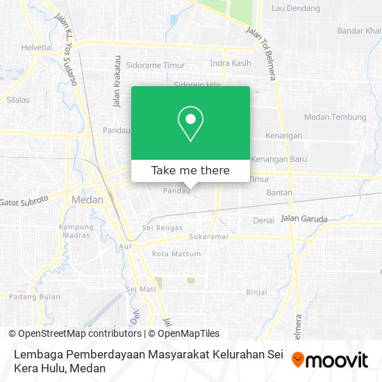 Lembaga Pemberdayaan Masyarakat Kelurahan Sei Kera Hulu map