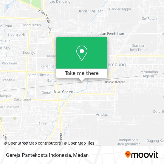 Gereja Pantekosta Indonesia map