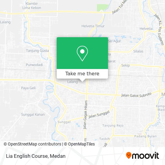 Lia English Course map