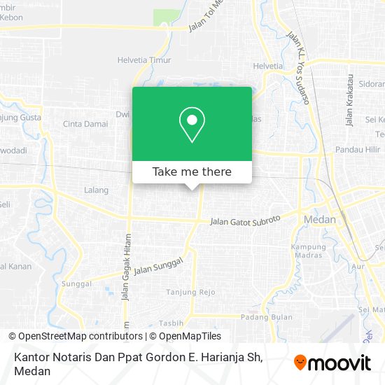 Kantor Notaris Dan Ppat Gordon E. Harianja Sh map