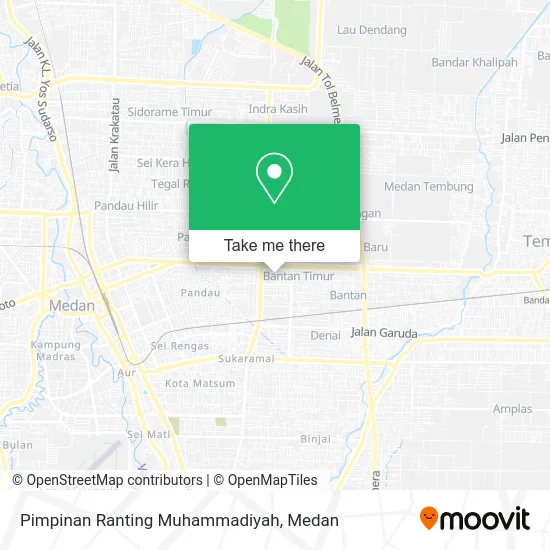 Pimpinan Ranting Muhammadiyah map