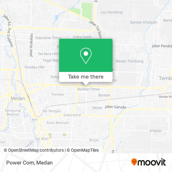 Power Com map