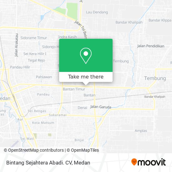 Bintang Sejahtera Abadi. CV map