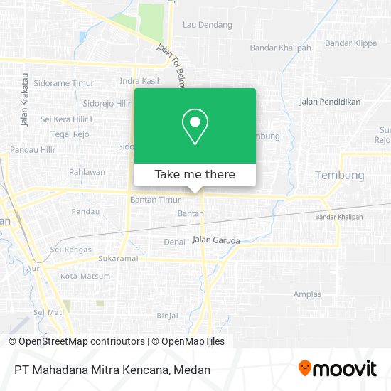 PT Mahadana Mitra Kencana map