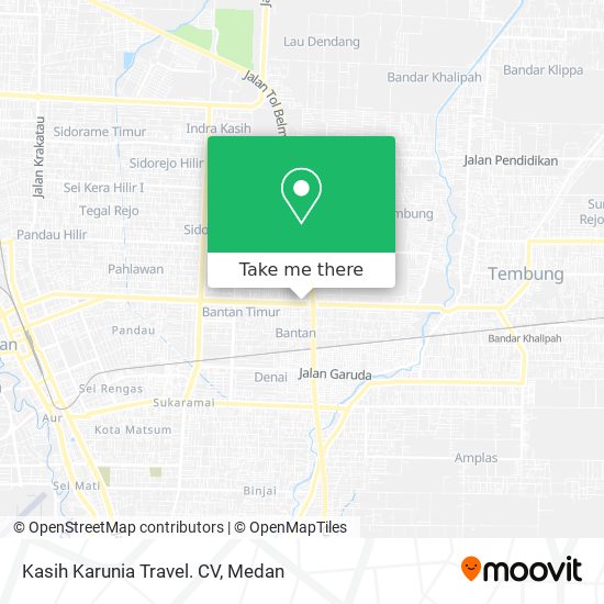 Kasih Karunia Travel. CV map