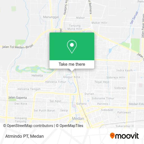 Atmindo PT map