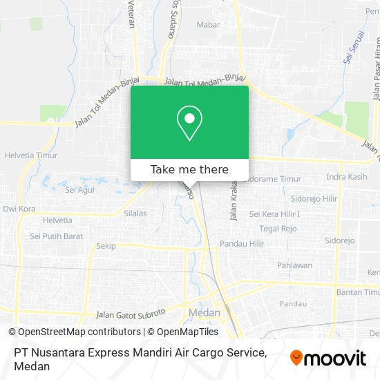 PT Nusantara Express Mandiri Air Cargo Service map