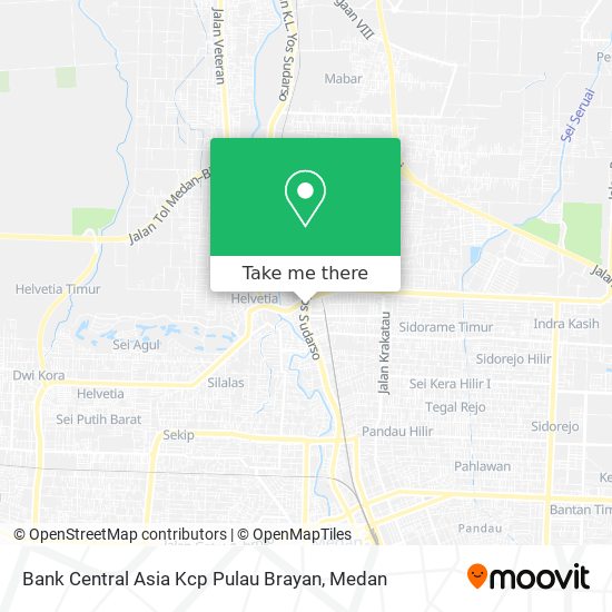 Bank Central Asia Kcp Pulau Brayan map