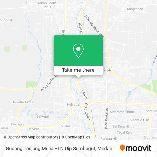 Gudang Tanjung Mulia PLN Uip Sumbagut map