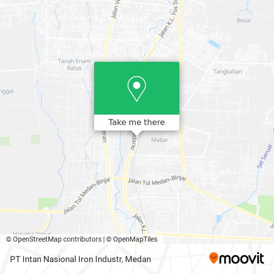 PT Intan Nasional Iron Industr map