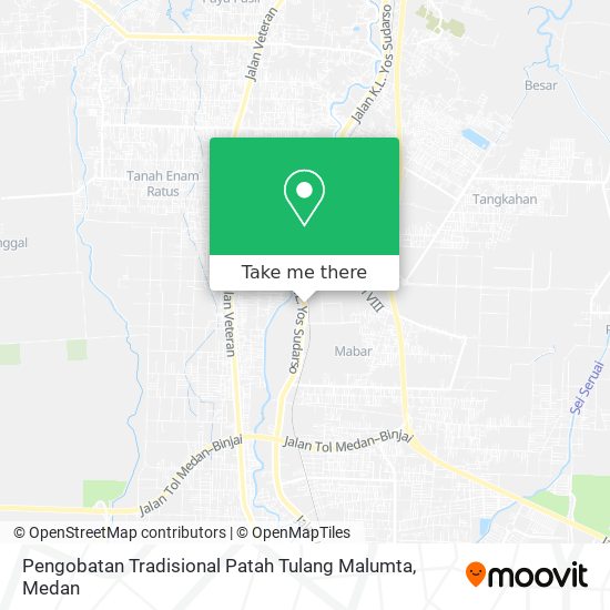 Pengobatan Tradisional Patah Tulang Malumta map