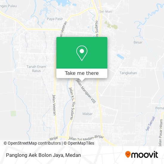 Panglong Aek Bolon Jaya map