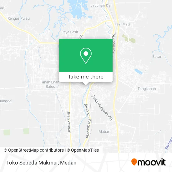 Toko Sepeda Makmur map