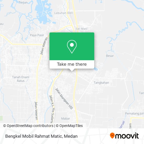 Bengkel Mobil Rahmat Matic map