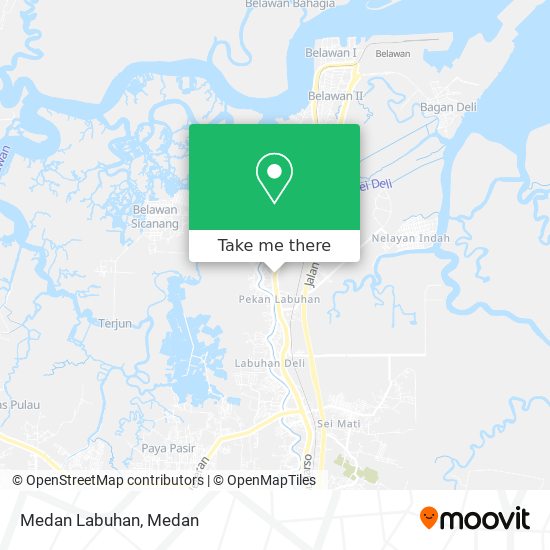 Medan Labuhan map