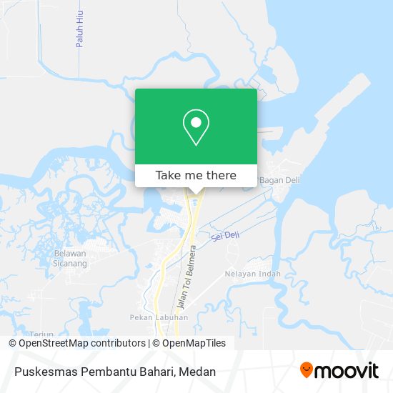 Puskesmas Pembantu Bahari map