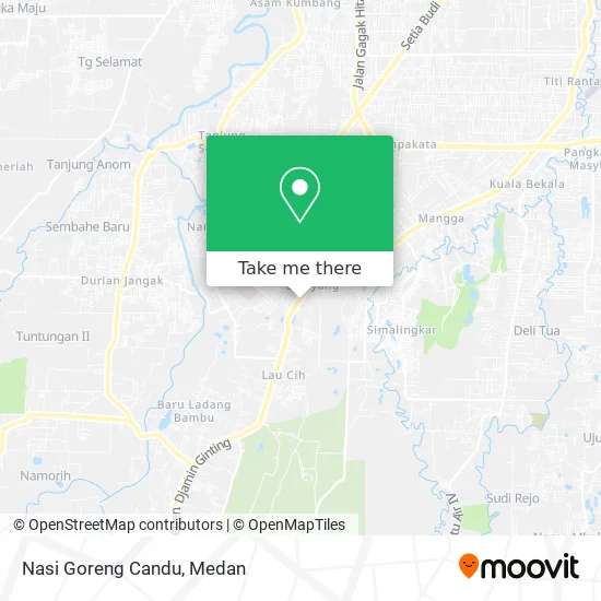 Nasi Goreng Candu map