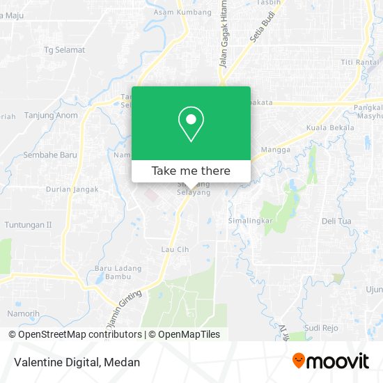 Valentine Digital map