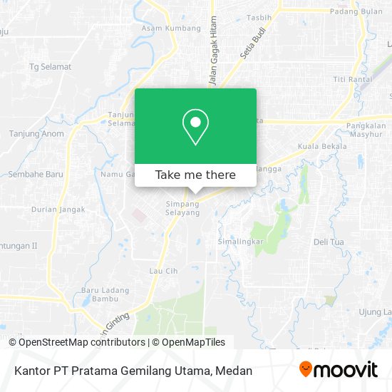 Kantor PT Pratama Gemilang Utama map