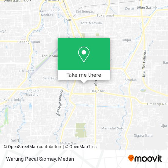 Warung Pecal Siomay map