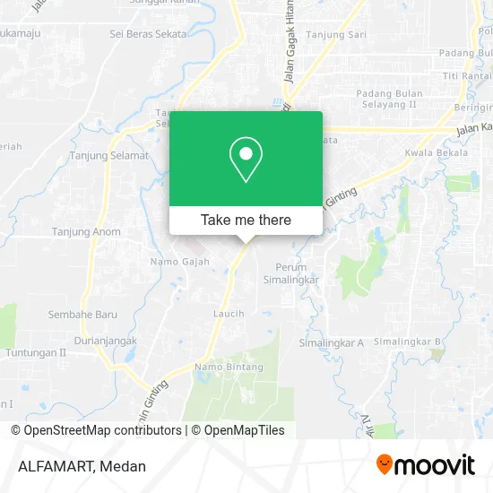 ALFAMART map