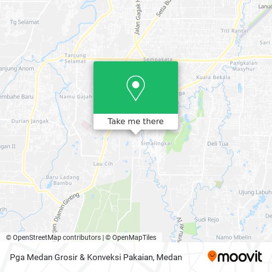 Pga Medan Grosir & Konveksi Pakaian map