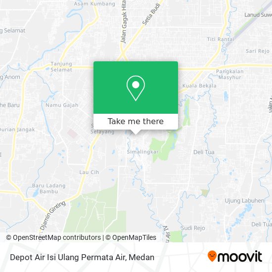 Depot Air Isi Ulang Permata Air map