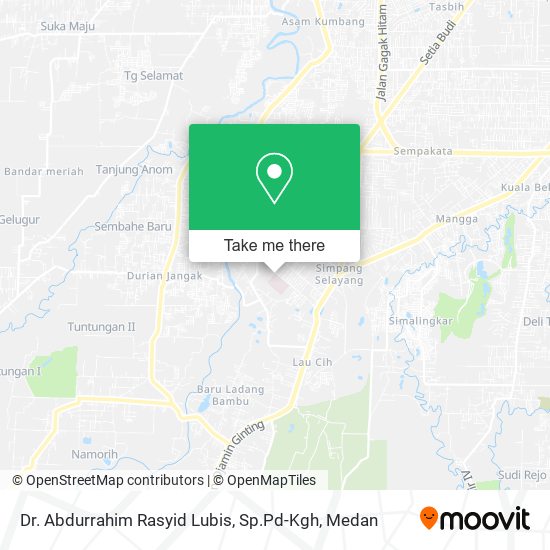 Dr. Abdurrahim Rasyid Lubis, Sp.Pd-Kgh map