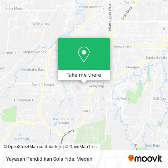 Yayasan Pendidikan Sola Fide map