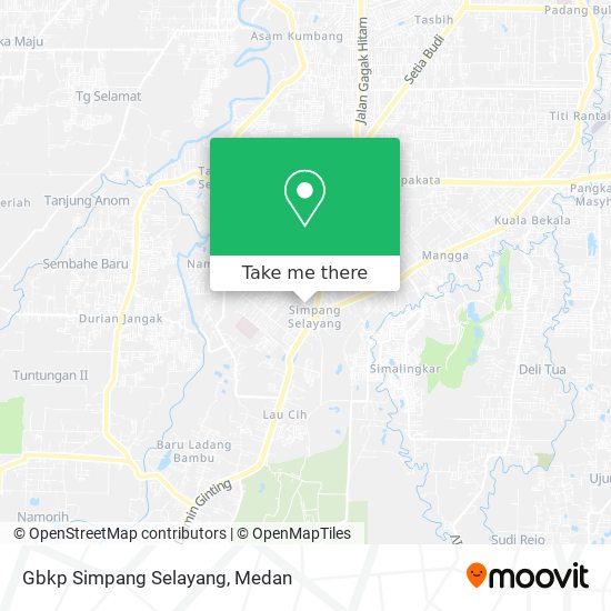 Gbkp Simpang Selayang map