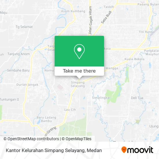 Kantor Kelurahan Simpang Selayang map