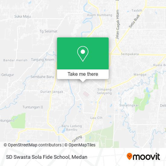 SD Swasta Sola Fide School map