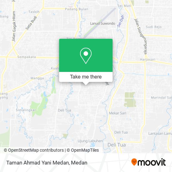 Taman Ahmad Yani Medan map