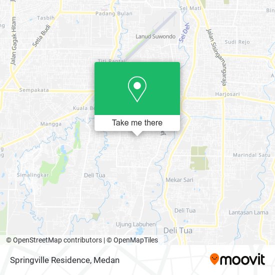 Springville Residence map