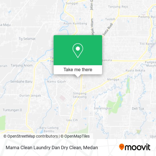 Mama Clean Laundry Dan Dry Clean map