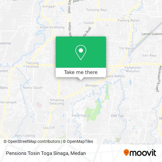 Pensions Tosin Toga Sinaga map