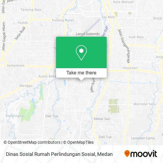 Dinas Sosial Rumah Perlindungan Sosial map