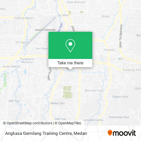 Angkasa Gemilang Training Centre map