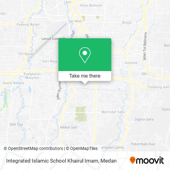 Integrated Islamic School Khairul Imam map