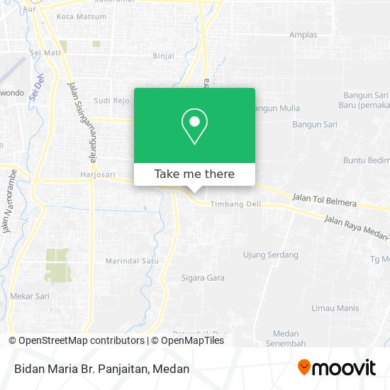 Bidan Maria Br. Panjaitan map