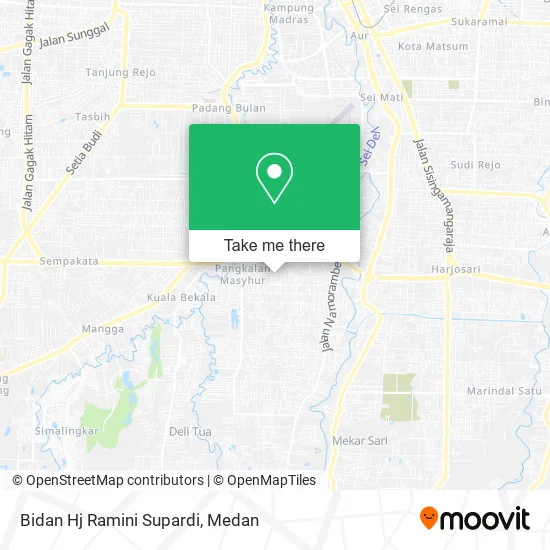 Bidan Hj Ramini Supardi map