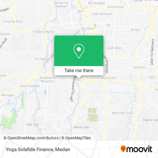 Yoga Solafide Finance map