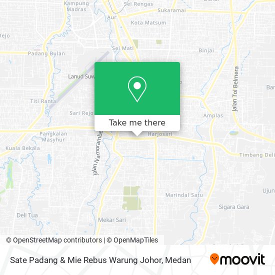 Sate Padang & Mie Rebus Warung Johor map