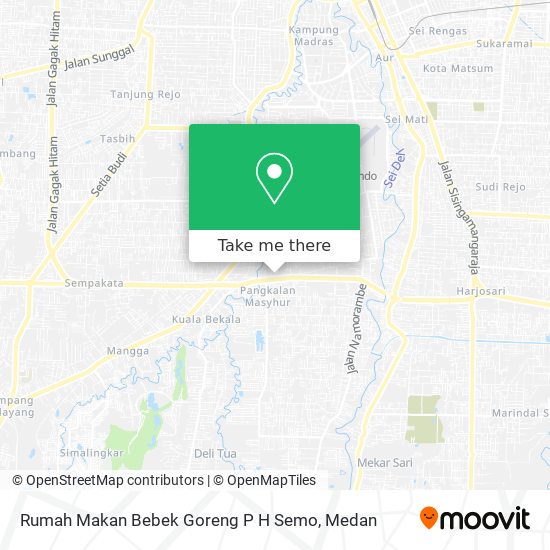 Rumah Makan Bebek Goreng P H Semo map