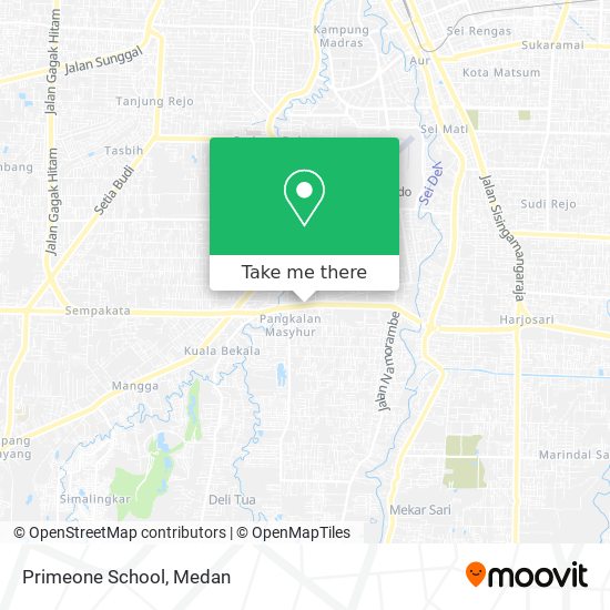 Primeone School map