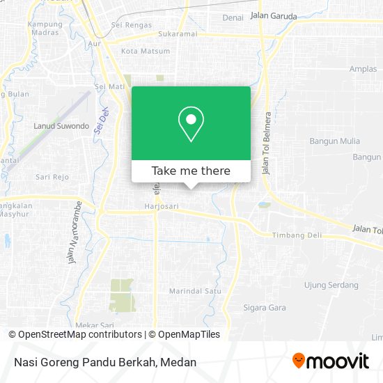 Nasi Goreng Pandu Berkah map