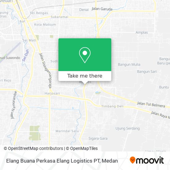 Elang Buana Perkasa Elang Logistics PT map