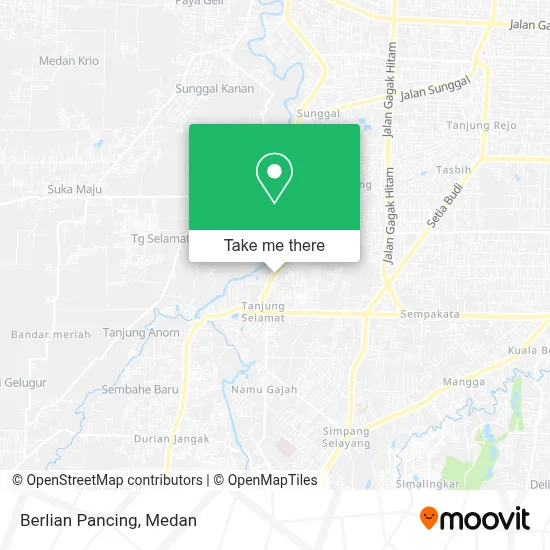 Berlian Pancing map